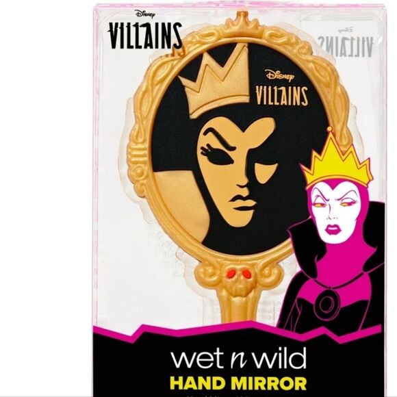 Wet-n-Wild X Disney Villains Hand Mirror- Gold/Black - Picture 6 of 11